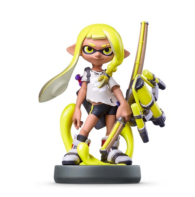 Triple Set Inkling Yellow / Octoling Blue Kojake Splatoon Series