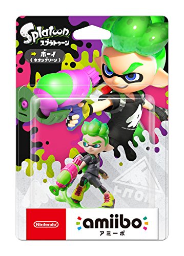 Boy Neon Green Splatoon Series