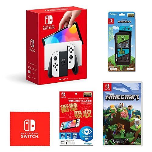 Nintendo Switch Organic El Model Joy-Con L / R White Licensed Product Protective