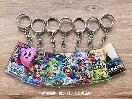 Mario Kart 8 Deluxe Original Acrylic Keychain Included