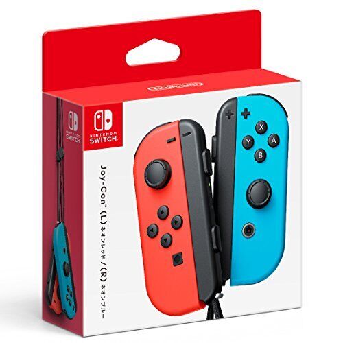 Genuine Nintendo Product Joy-Con L Neon Red/R Blue