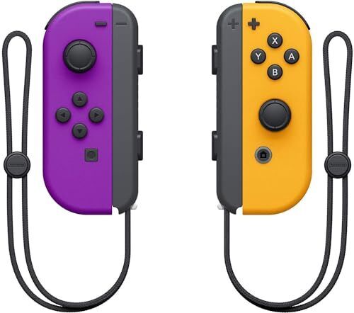 Genuine Nintendo Product Joy-Con L Neon Purple/R Orange