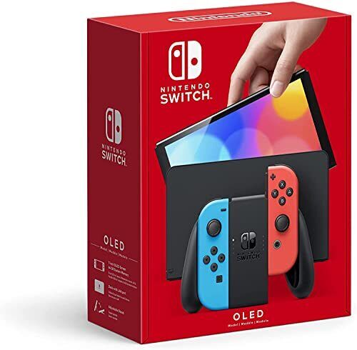 Nintendo Switch Organic El Model Joy-Con L Neon Blue/R Red