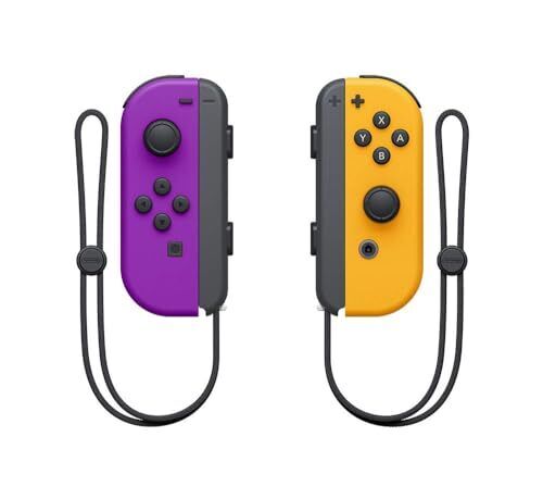 Genuine Nintendo Product Joy-Con L Neon Purple/R Orange