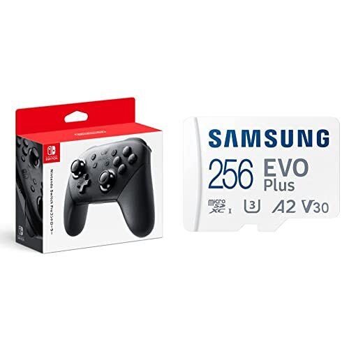 Microsd Set Nintendo Genuine Product Switch Pro Controller Samsung Card 256Gb