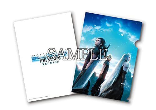 Crisis Core -Final Fantasy Vii- Reunion Bonus Original A4 Clear File